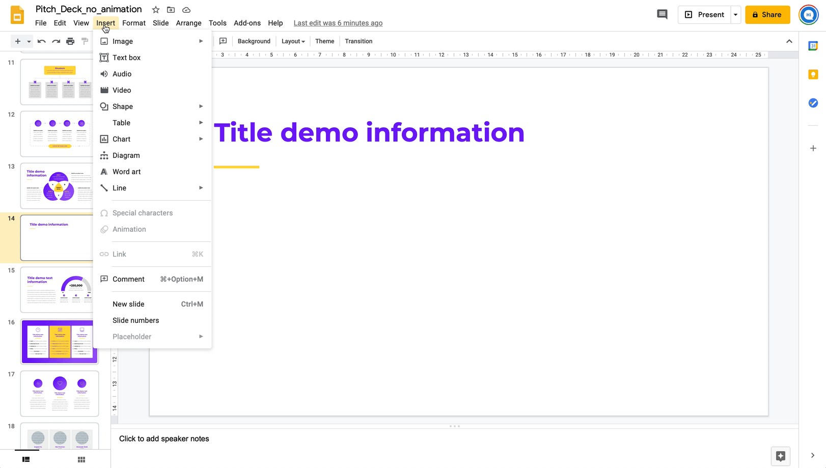 How To Put A Table On Google Slides