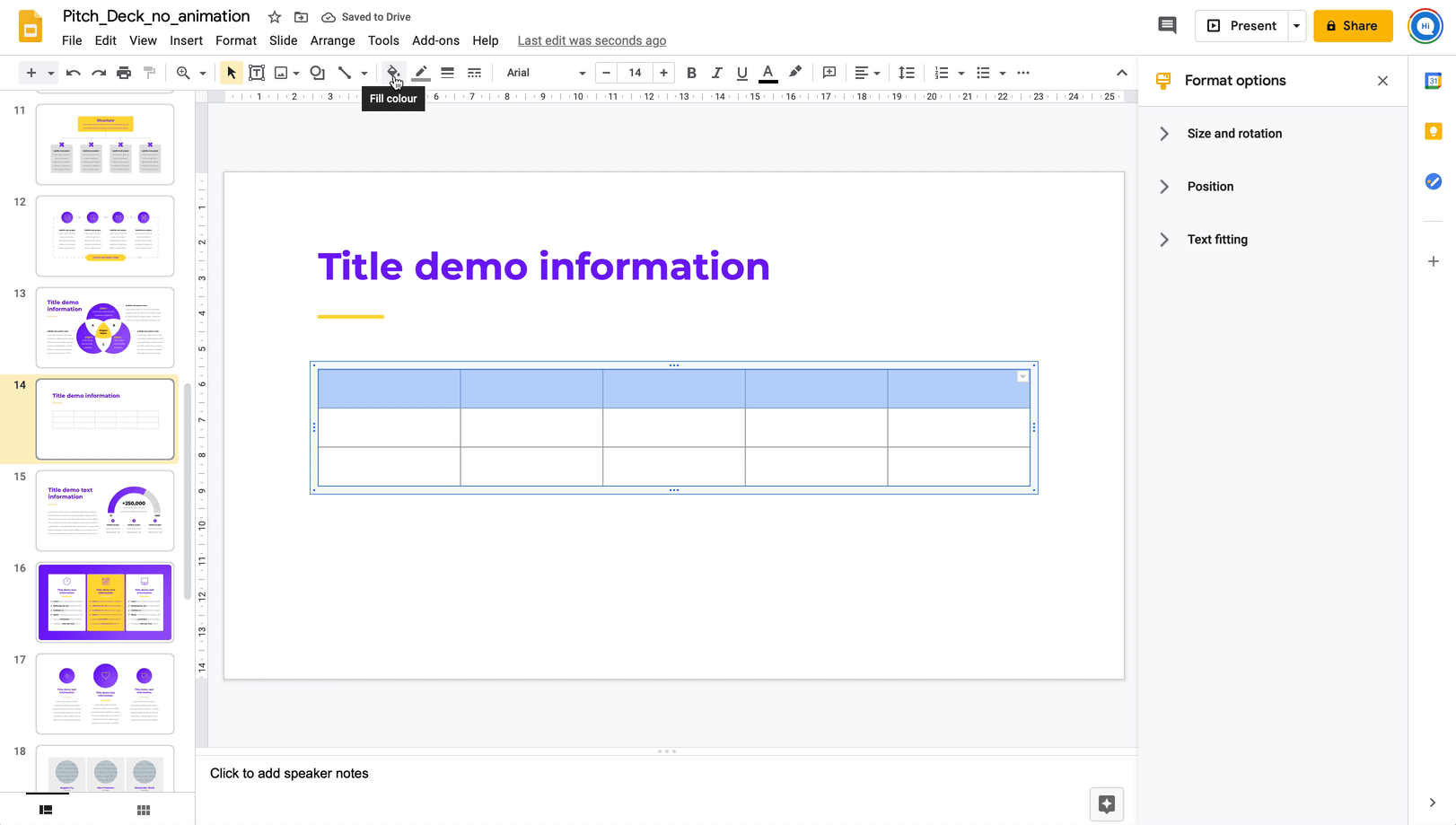 How To Resize Table In Google Slides