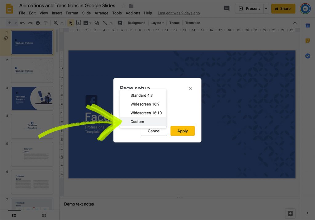 How To Make A Slideshow On Google Slides Vertical