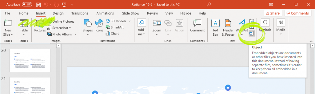 How To Embed A Live Excel File In Powerpoint