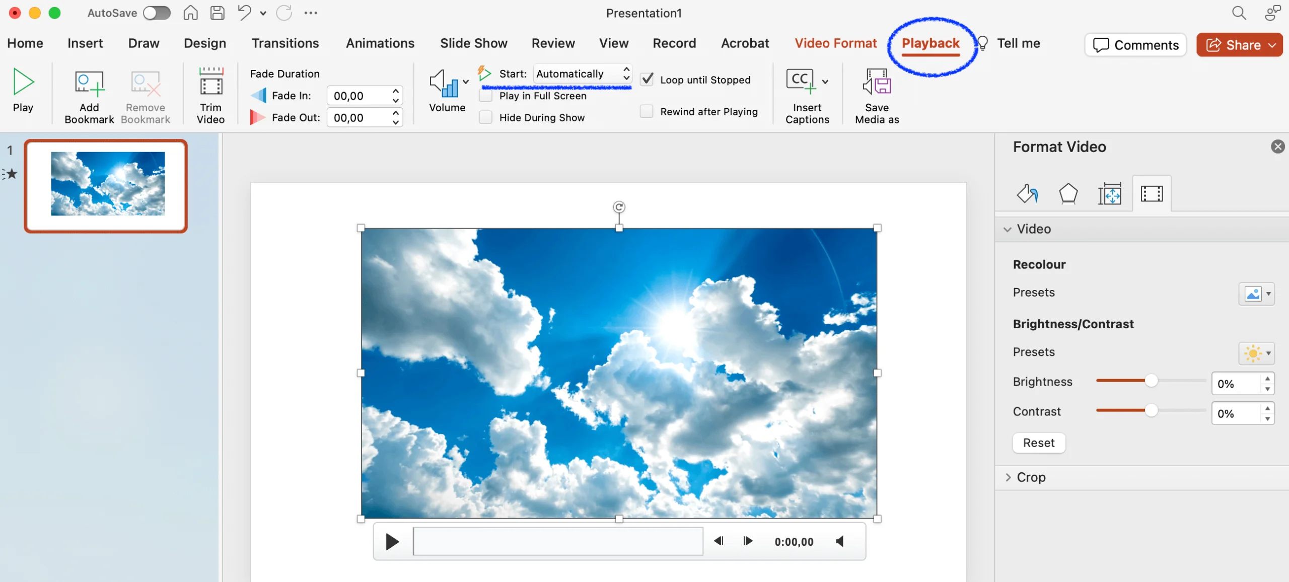 Web Video Player for PowerPoint