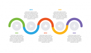 Free download timeline template PPT for PowerPoint, Google slides and Keynote