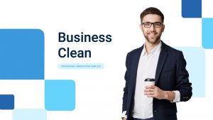 Business Clean template for PowerPoint, Google Slides and Keynote
