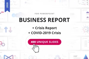 Corporate crisis report template for PowerPoint, Google Slides and Keynote