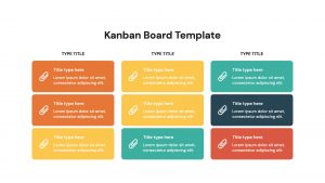 Kanban file type PPT for PowerPoint, Google Slides and Keynote