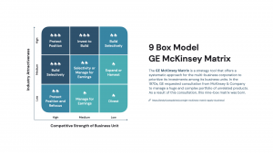 McKinsey 9 box talent model for PowerPoint, Google Slides and Keynote