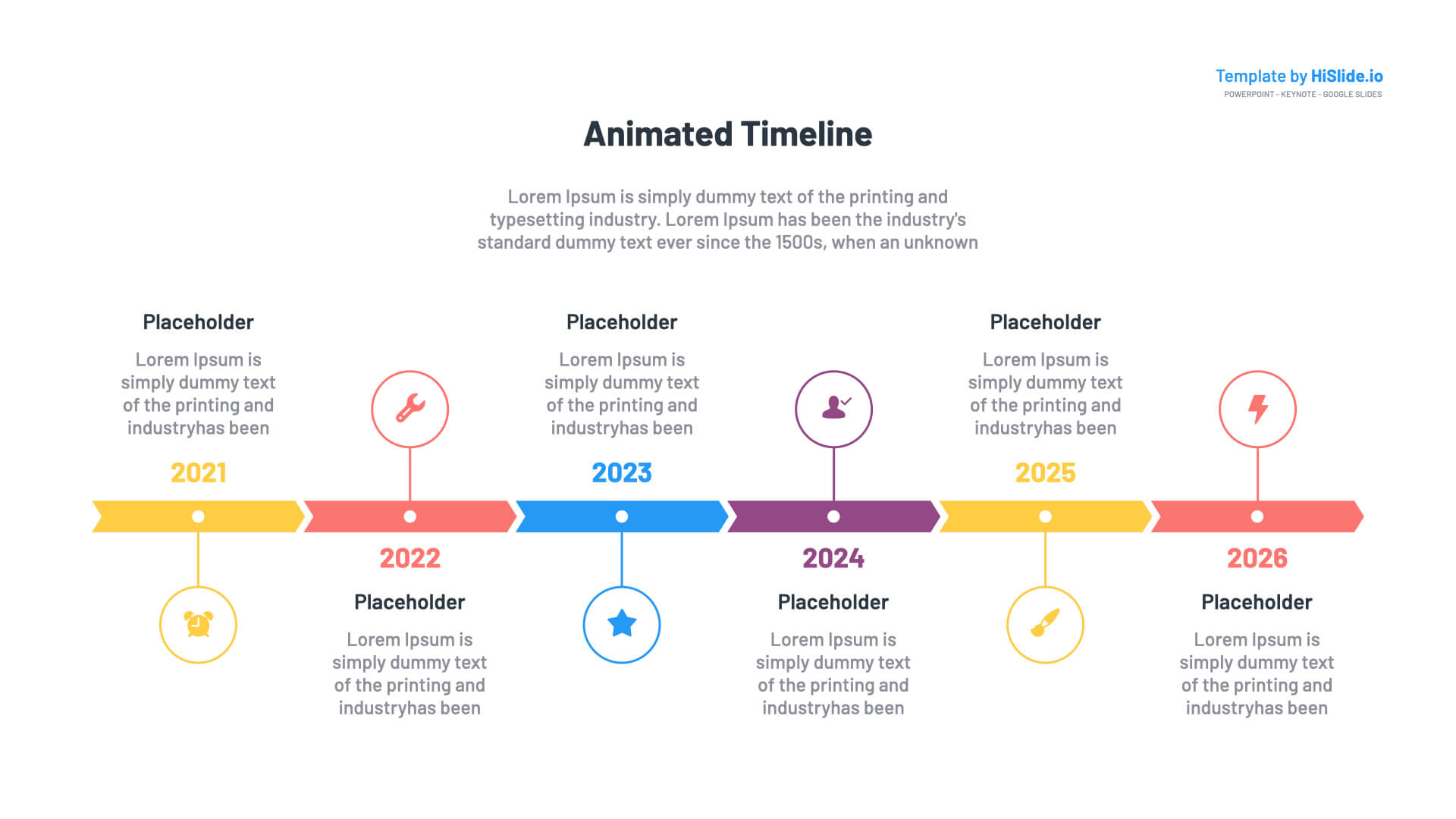 timeline template powerpoint free download