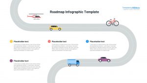 Road map image for PPT for PowerPoint, Google Slides and Keynote