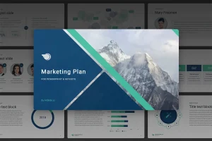 Marketing Plan free template for PowerPoint and Keynote