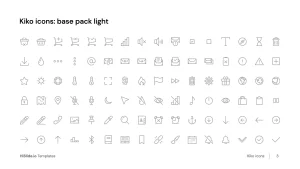 Kiko icons base pack light