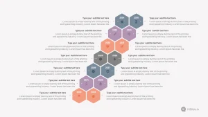 14 Years Vertical Timeline Presentation Template